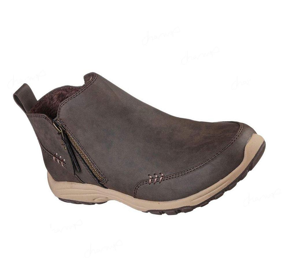 Botas Skechers Relaxed Fit: Reggae Fest 2.0 - Zip On By Mujer Chocolate | I966C_AR