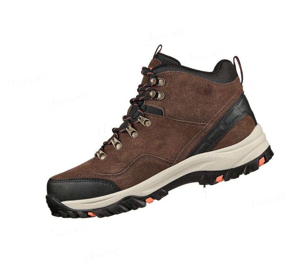 Botas Skechers Relaxed Fit: Relment - Pelmo Hombre Marrones | 3518L_AR