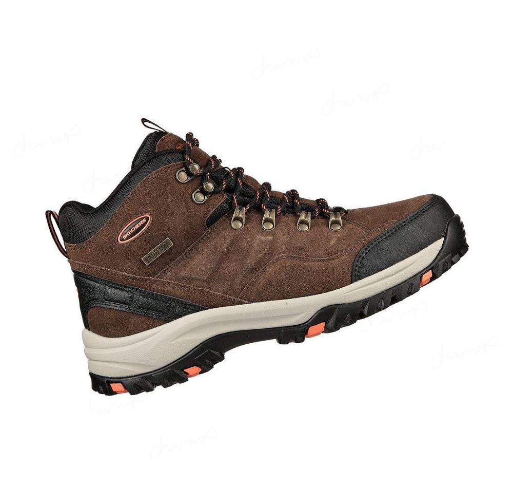 Botas Skechers Relaxed Fit: Relment - Pelmo Hombre Marrones | 3518L_AR