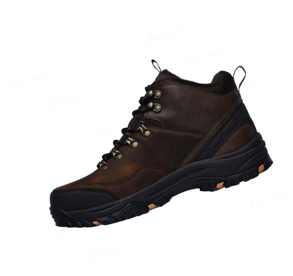 Botas Skechers Relaxed Fit: Relment - Traven Hombre Marrones | 3A68S_AR