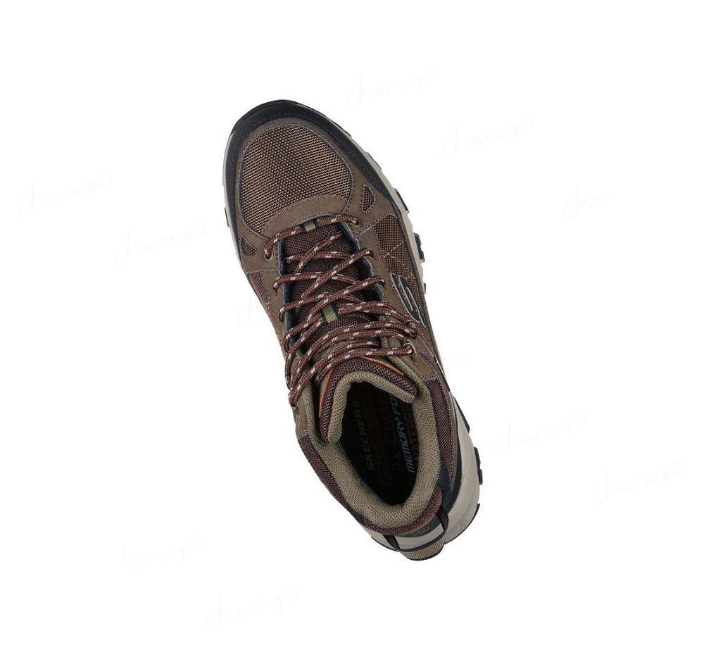 Botas Skechers Relaxed Fit: Selmen - Melano Hombre Chocolate | 315T3_AR