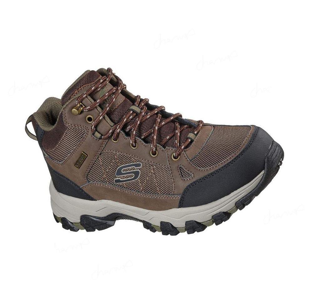 Botas Skechers Relaxed Fit: Selmen - Melano Hombre Chocolate | 315T3_AR