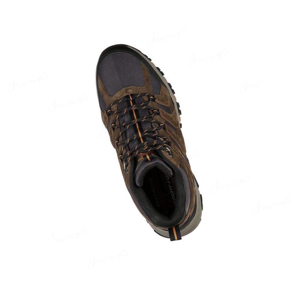 Botas Skechers Relaxed Fit: Selmen - Relodge Hombre Verde Oliva | 3A32A_AR