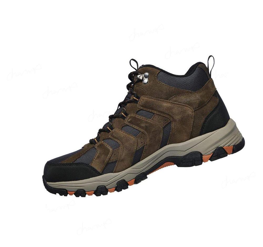 Botas Skechers Relaxed Fit: Selmen - Relodge Hombre Verde Oliva | 3A32A_AR