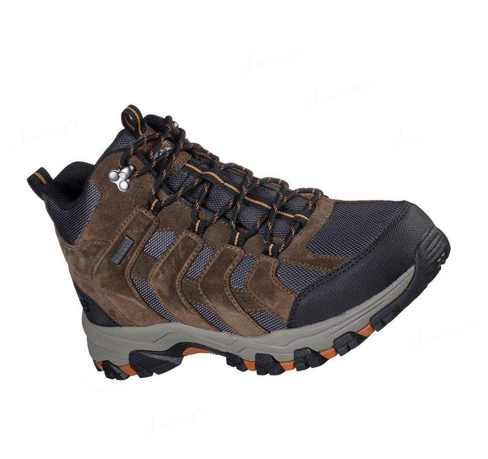 Botas Skechers Relaxed Fit: Selmen - Relodge Hombre Verde Oliva | 3A32A_AR