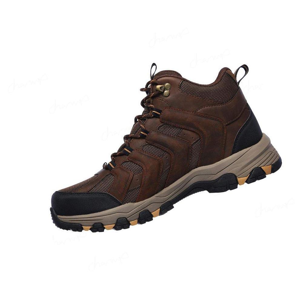 Botas Skechers Relaxed Fit: Selmen - Relodge Hombre Marrones | 3AA33_AR