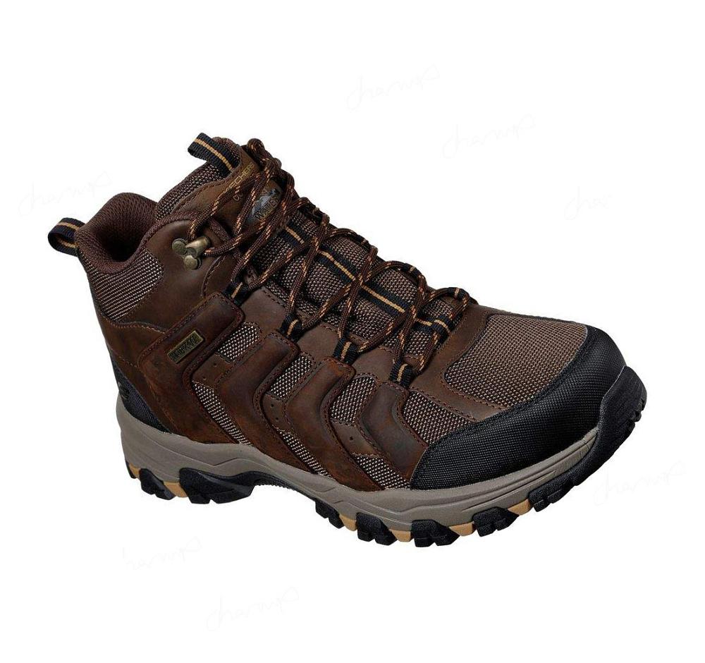 Botas Skechers Relaxed Fit: Selmen - Relodge Hombre Marrones | 3AA33_AR