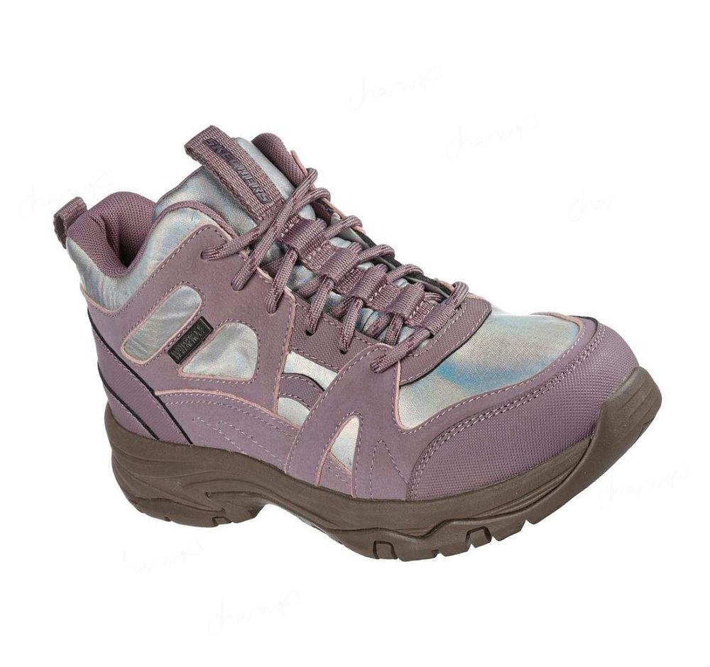 Botas Skechers Relaxed Fit: Trego - Brilliant Hue Mujer Lavanda | A166L_AR