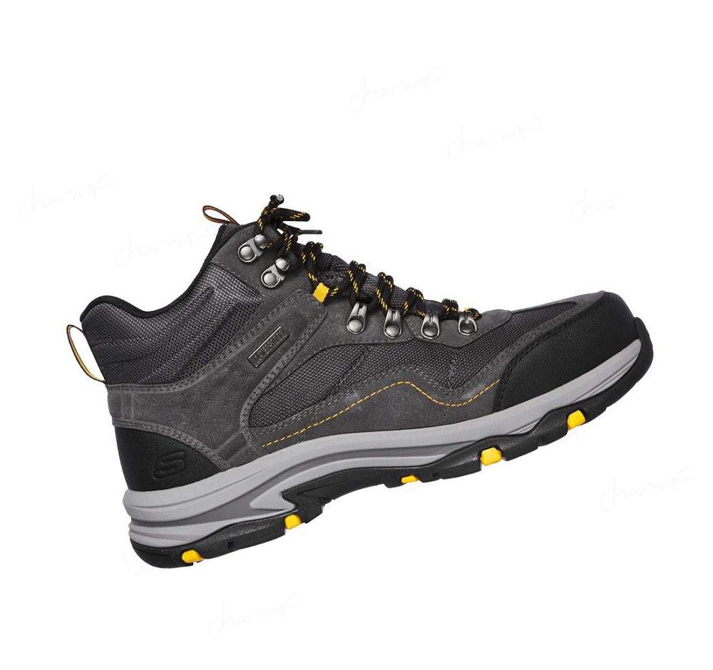 Botas Skechers Relaxed Fit: Trego - Pacifico Hombre Gris | 32A3E_AR