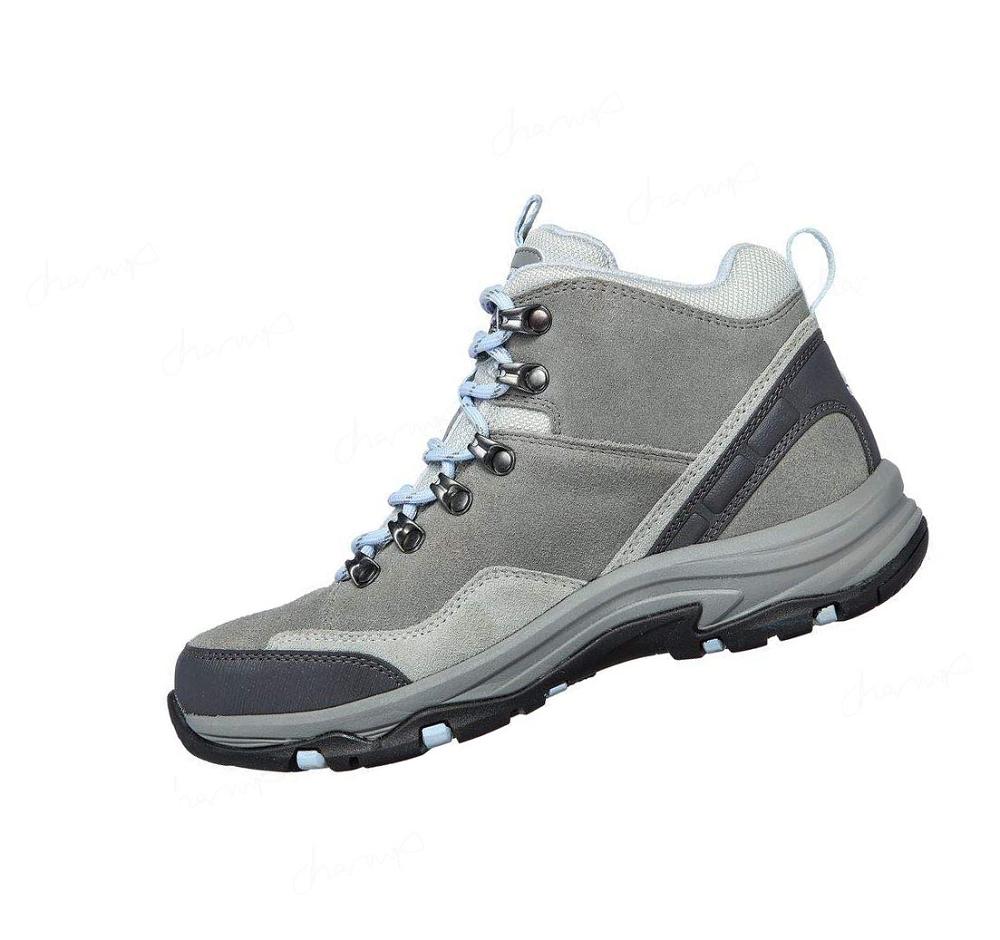 Botas Skechers Relaxed Fit: Trego - RM Mujer Gris | A12TG_AR