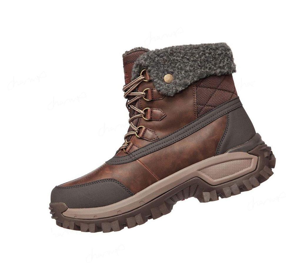 Botas Skechers Relaxed Fit: Trekson - Gleason Hombre Marrones | A368K_AR