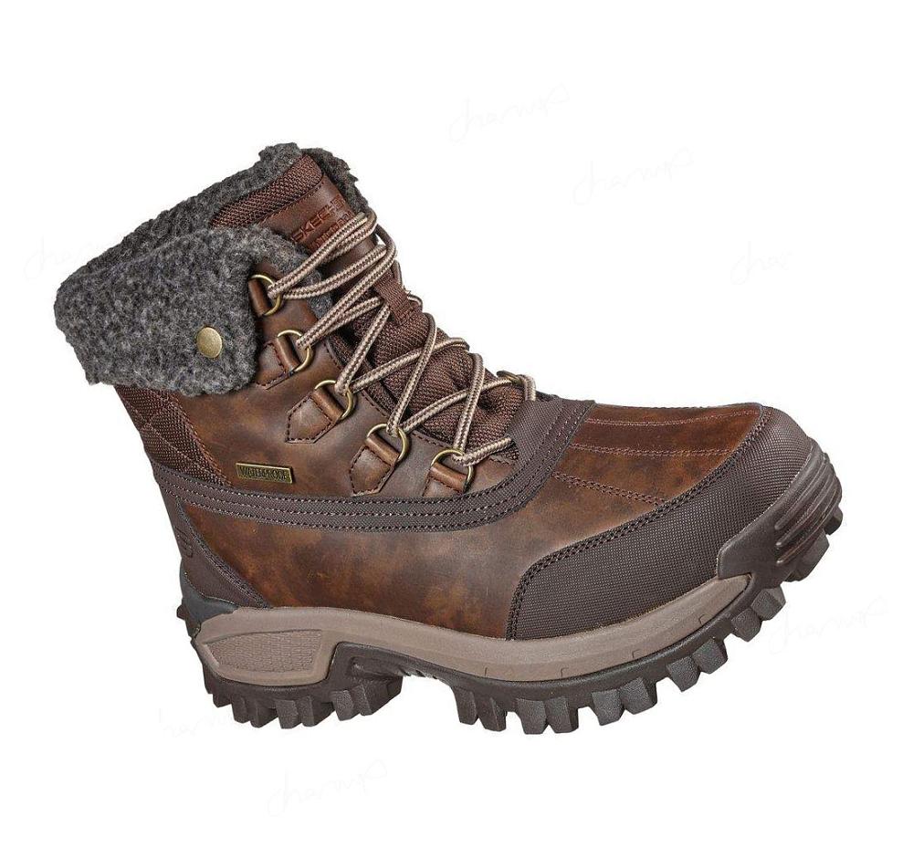 Botas Skechers Relaxed Fit: Trekson - Gleason Hombre Marrones | A368K_AR