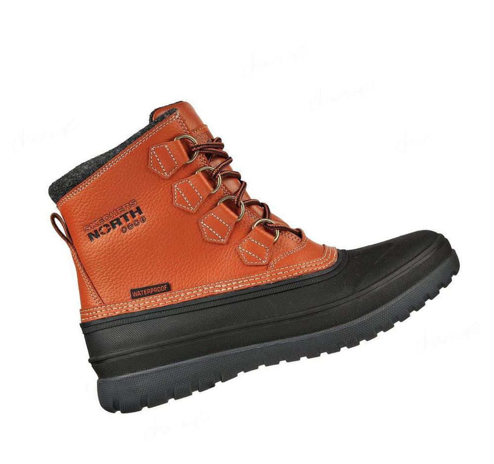 Botas Skechers Relaxed Fit: Wealer Muck - Morrow Hombre Naranjas | A893A_AR