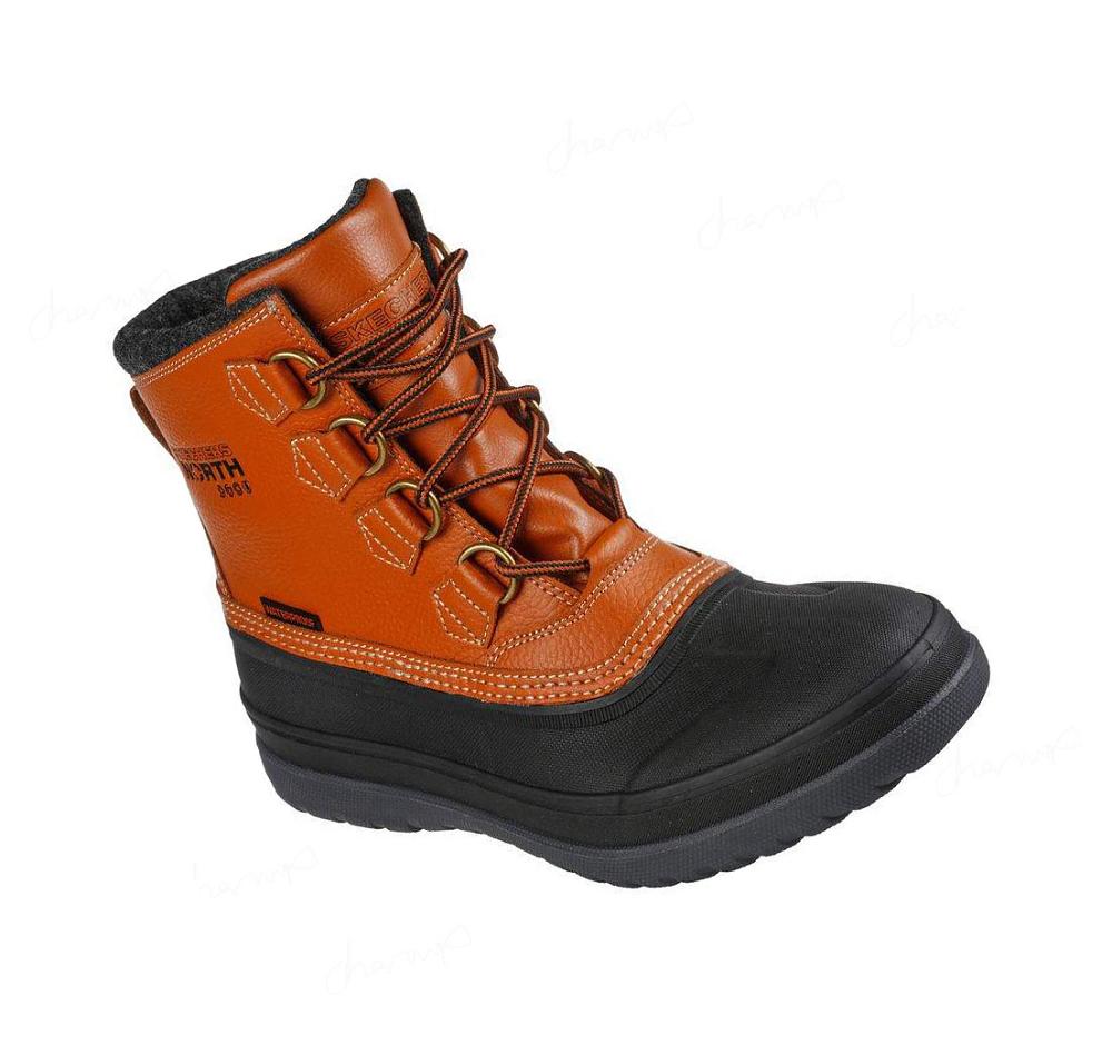 Botas Skechers Relaxed Fit: Wealer Muck - Morrow Hombre Naranjas | A893A_AR