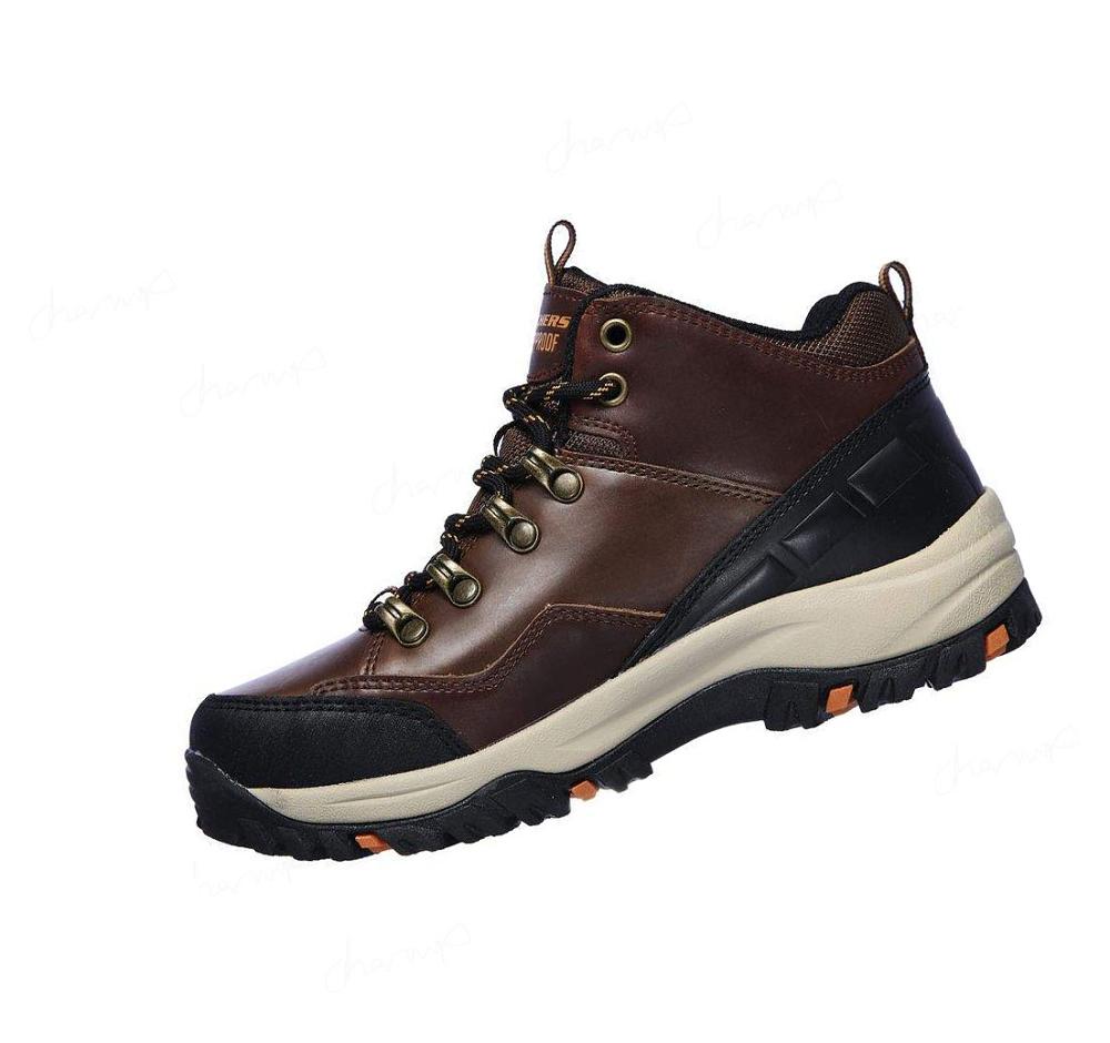 Botas Skechers Relment - Traven Niño Marrones | TA01D_AR