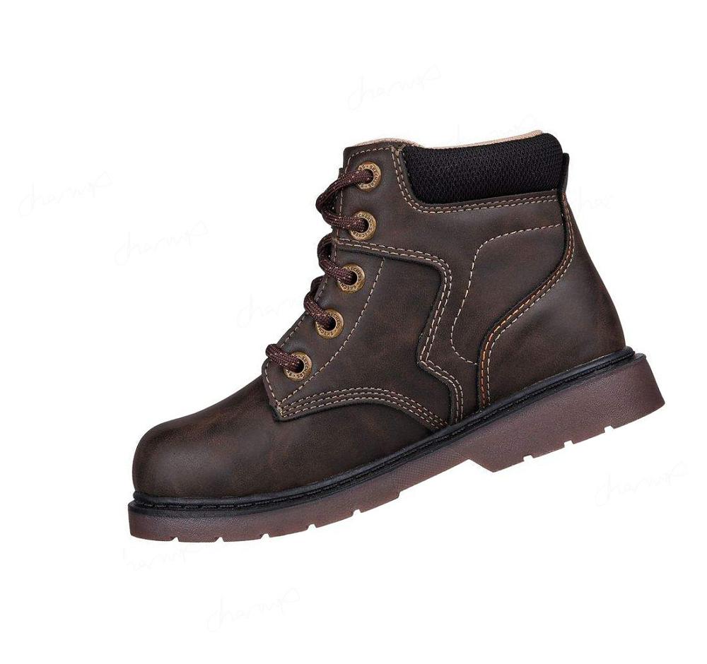 Botas Skechers Rivitz - Bardley Niño Chocolate | TA26C_AR