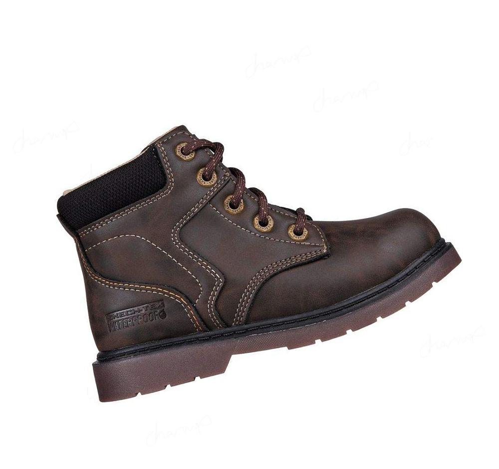 Botas Skechers Rivitz - Bardley Niño Chocolate | TA26C_AR