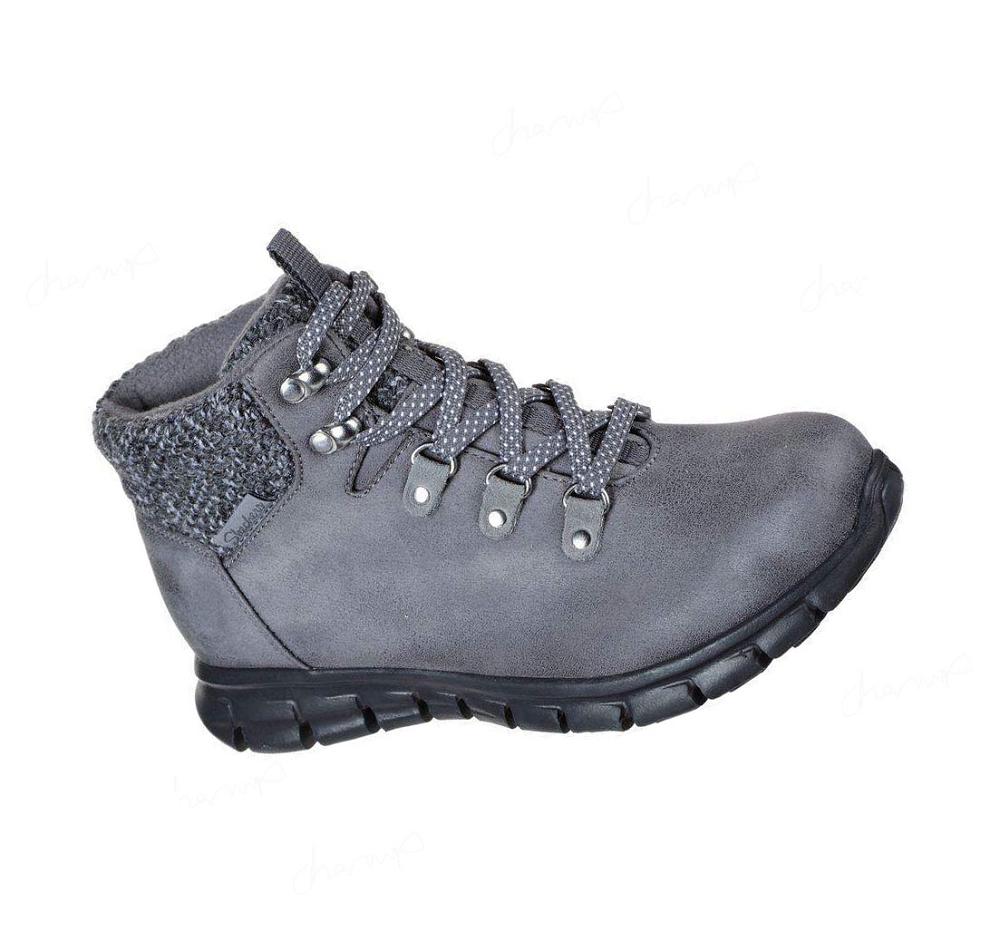 Botas Skechers Synergy - Cold Daze Mujer Gris | I652L_AR