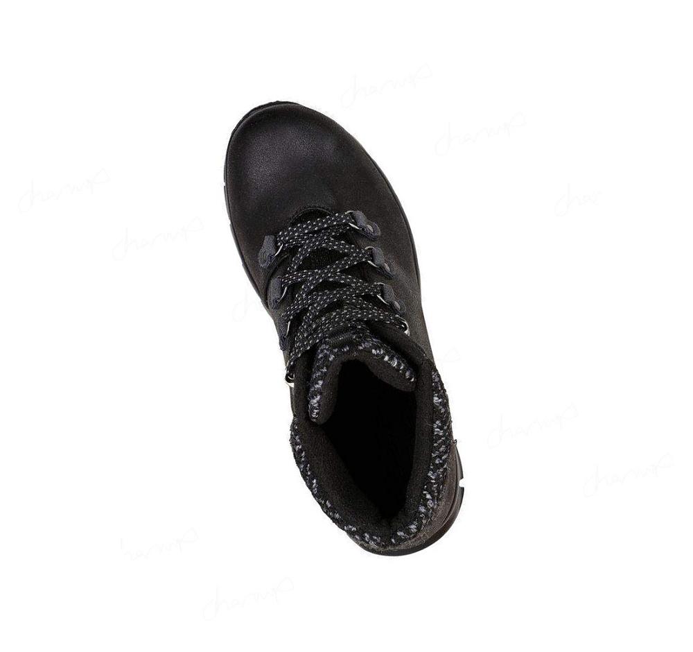 Botas Skechers Synergy - Cold Daze Mujer Negras | I6A1P_AR