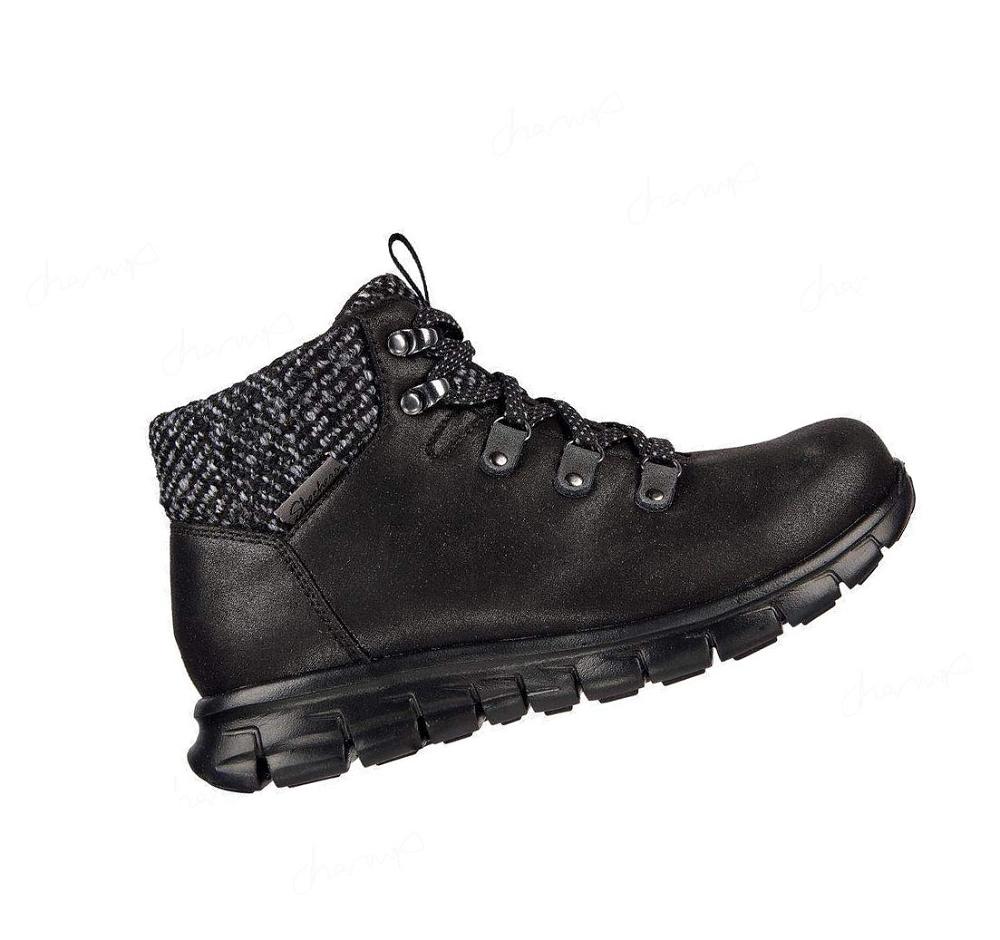 Botas Skechers Synergy - Cold Daze Mujer Negras | I6A1P_AR