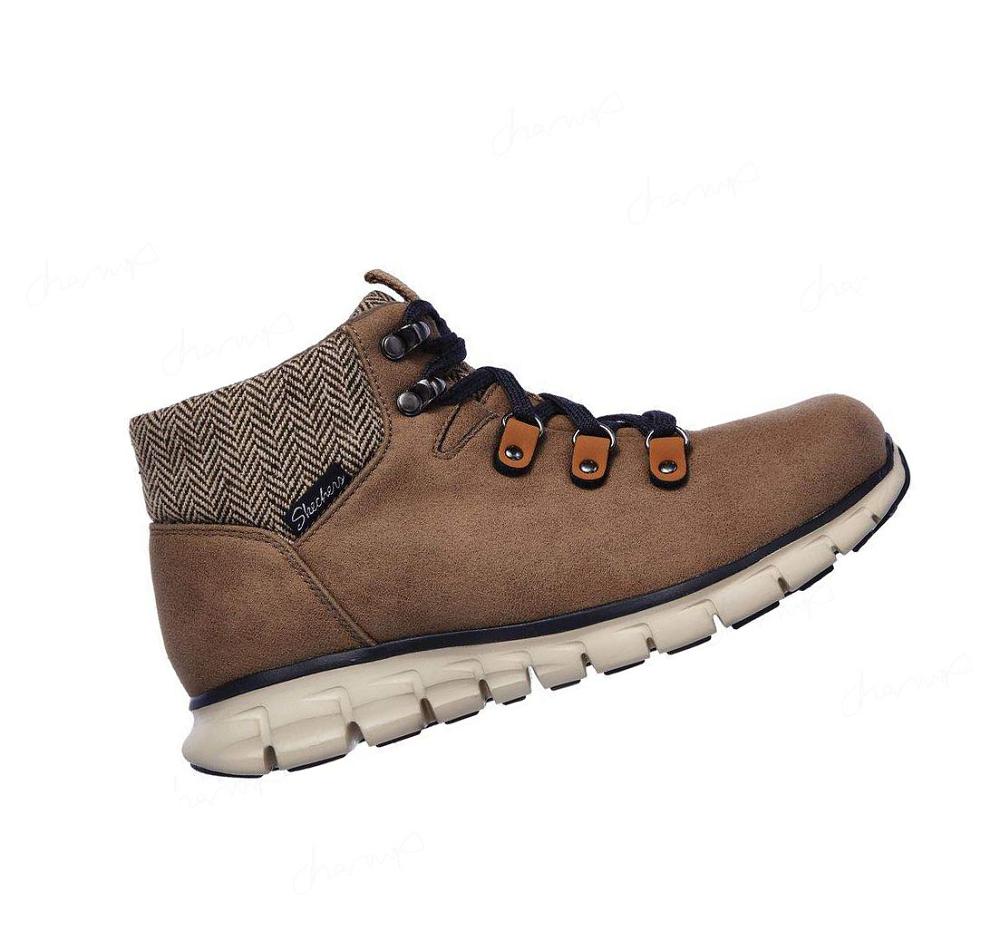 Botas Skechers Synergy - Mountain Dreamer Mujer Marrones | A216L_AR