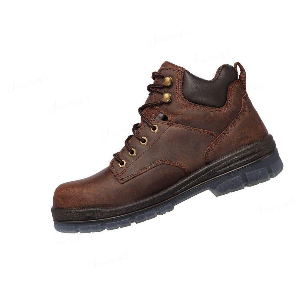 Botas Skechers Trabajo: Argum ST WP Hombre Marrones | A693B_AR