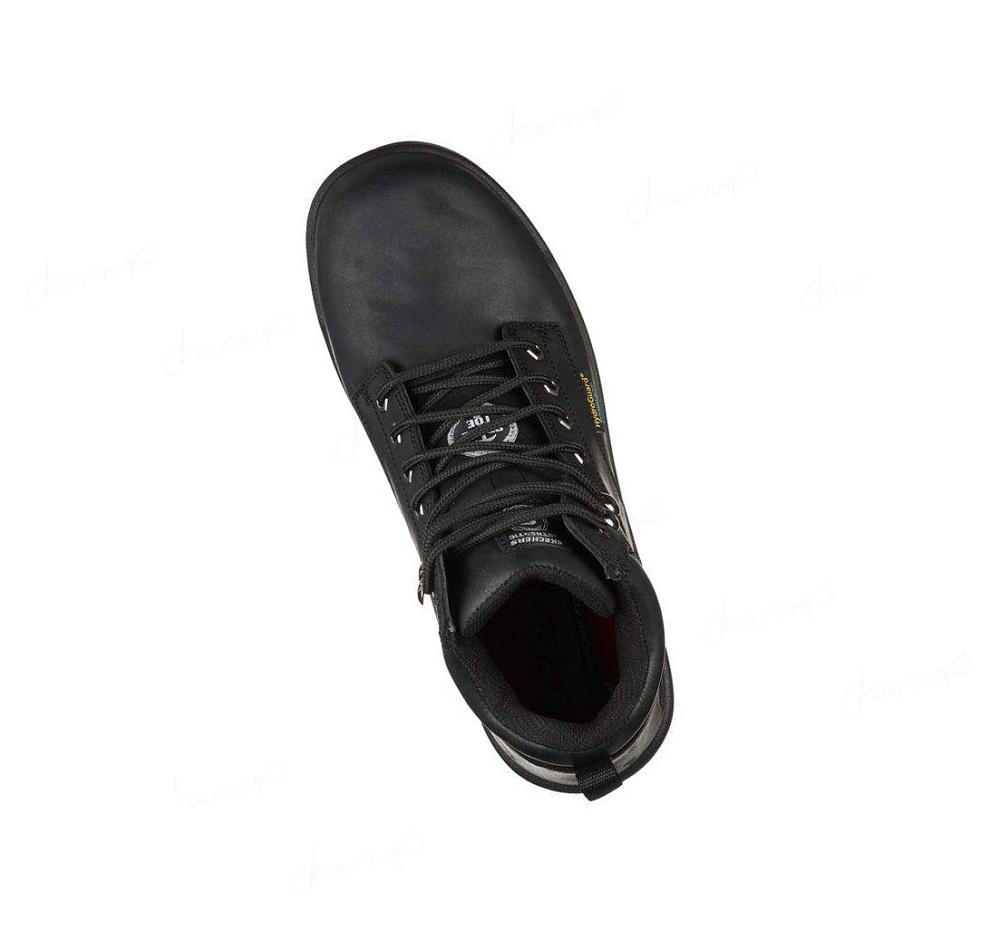 Botas Skechers Trabajo: Argum ST WP Hombre Negras | AT0TP_AR