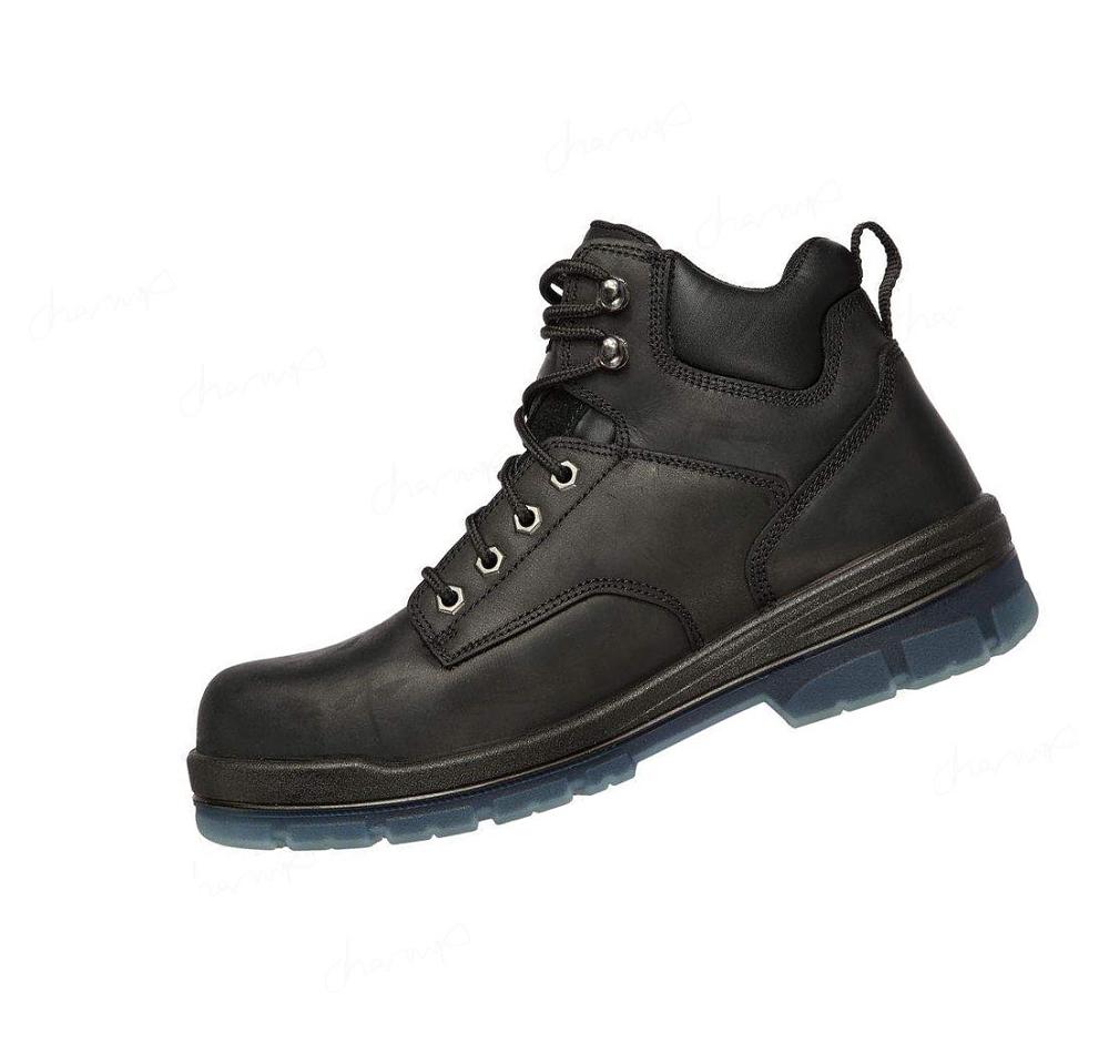 Botas Skechers Trabajo: Argum ST WP Hombre Negras | AT0TP_AR