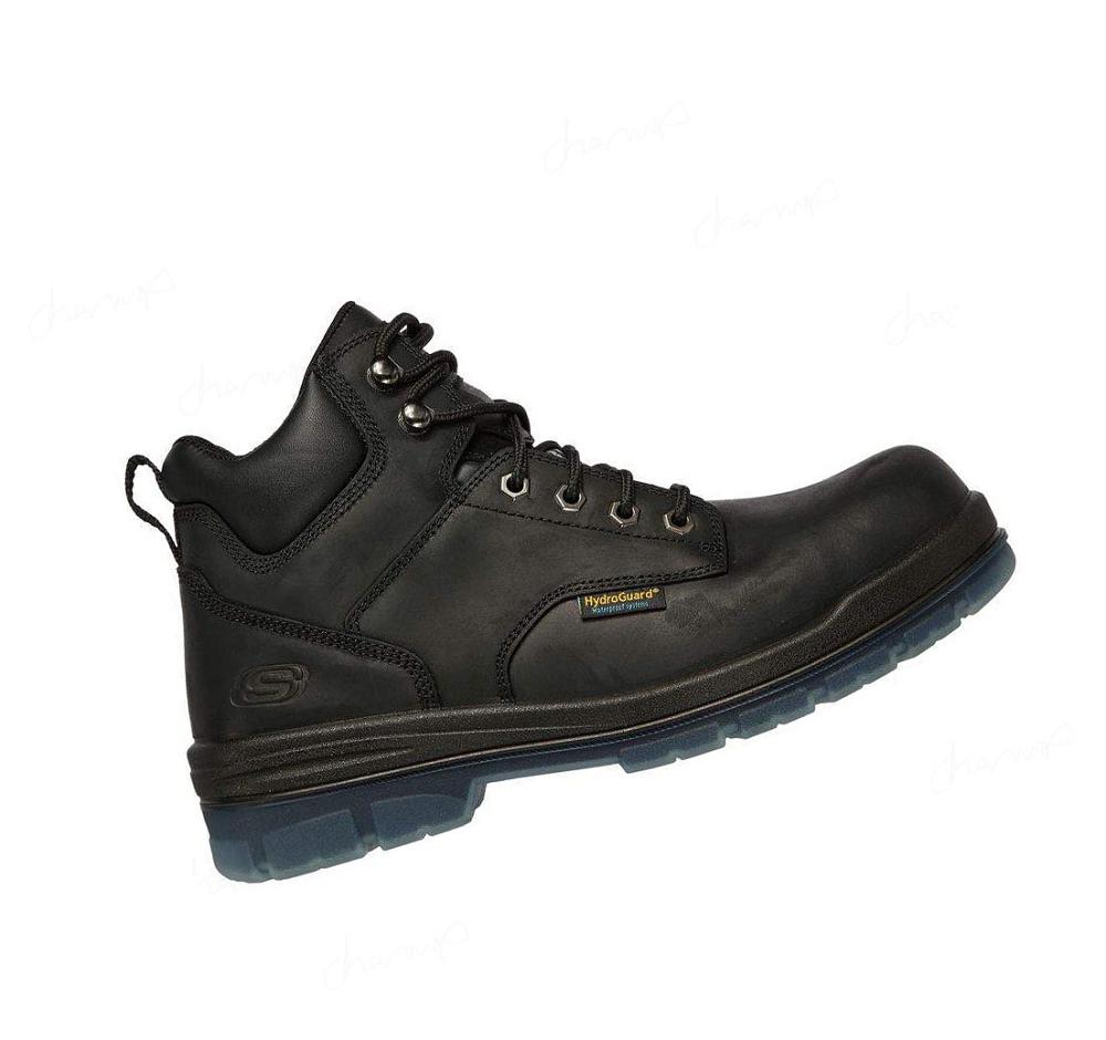 Botas Skechers Trabajo: Argum ST WP Hombre Negras | AT0TP_AR