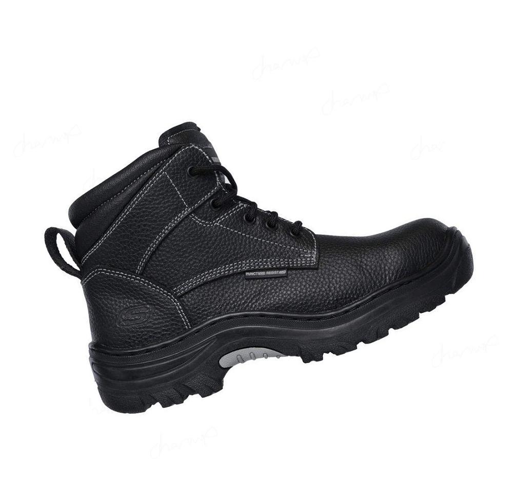 Botas Skechers Trabajo: Burgin - Tarlac ST Hombre Negras | AA68A_AR