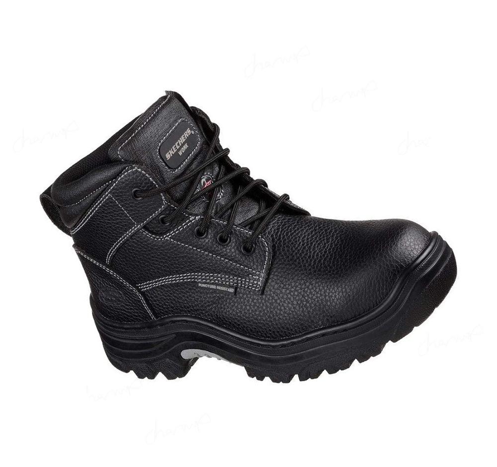 Botas Skechers Trabajo: Burgin - Tarlac ST Hombre Negras | AA68A_AR