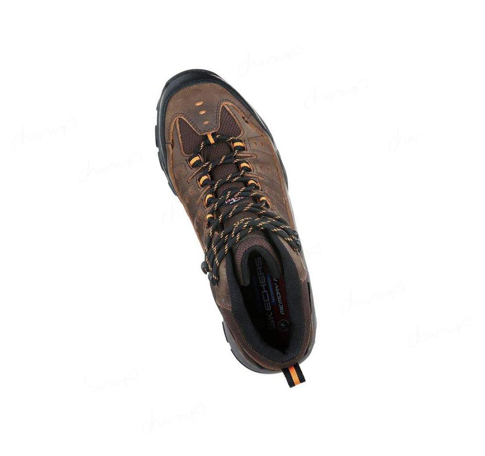 Botas Skechers Trabajo: Delleker - Lakehead ST Hombre Marrones Naranjas | A55TX_AR