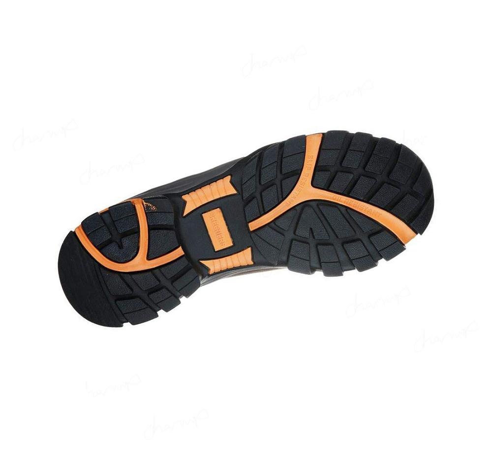 Botas Skechers Trabajo: Delleker - Lakehead ST Hombre Marrones Naranjas | A55TX_AR