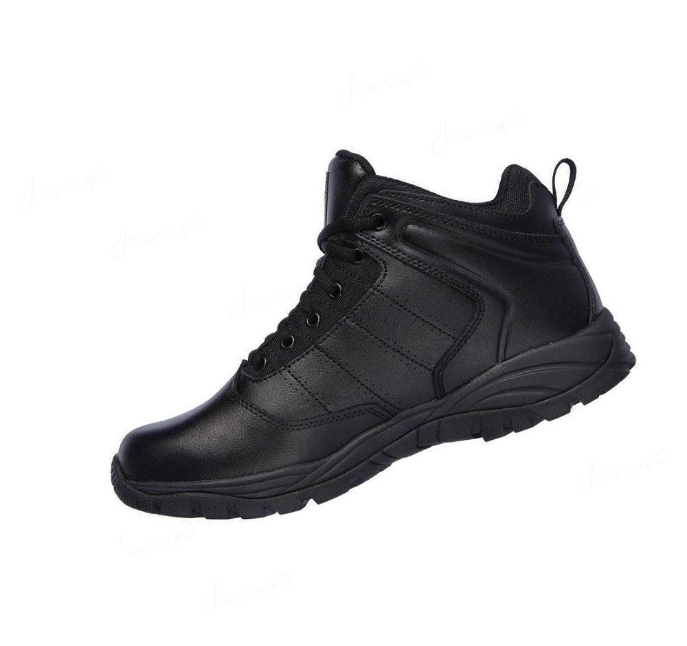 Botas Skechers Trabajo Relaxed Fit: Braly Tactical Hombre Negras | A632L_AR