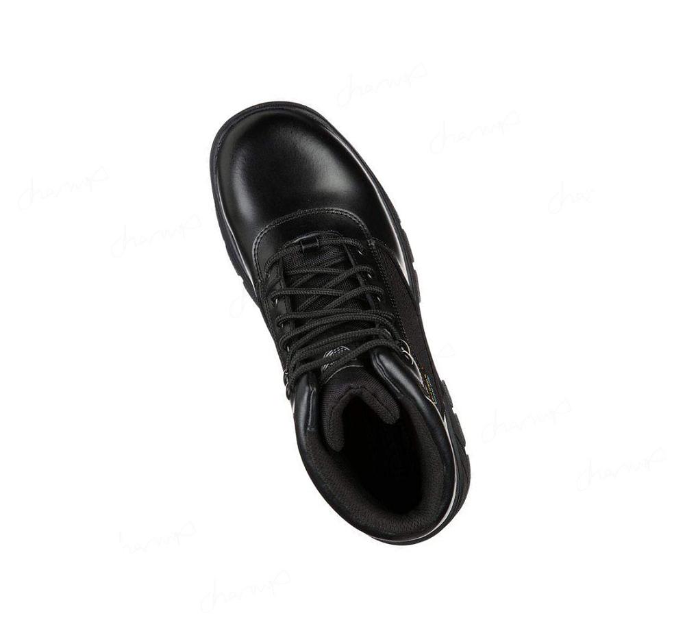 Botas Skechers Trabajo Relaxed Fit: Wascana - Benen WP Tactical Hombre Negras | A6A3D_AR