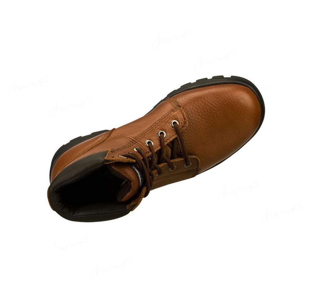 Botas Skechers Trabajo: Relaxed Fit - Workshire ST Hombre Marrones | A532S_AR