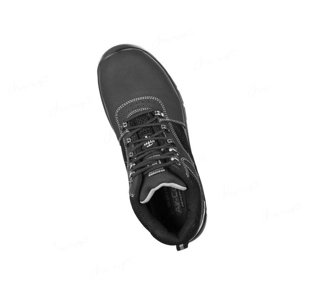 Botas Skechers Trabajo: Trophus - Letic ST Hombre Negras | A80TQ_AR