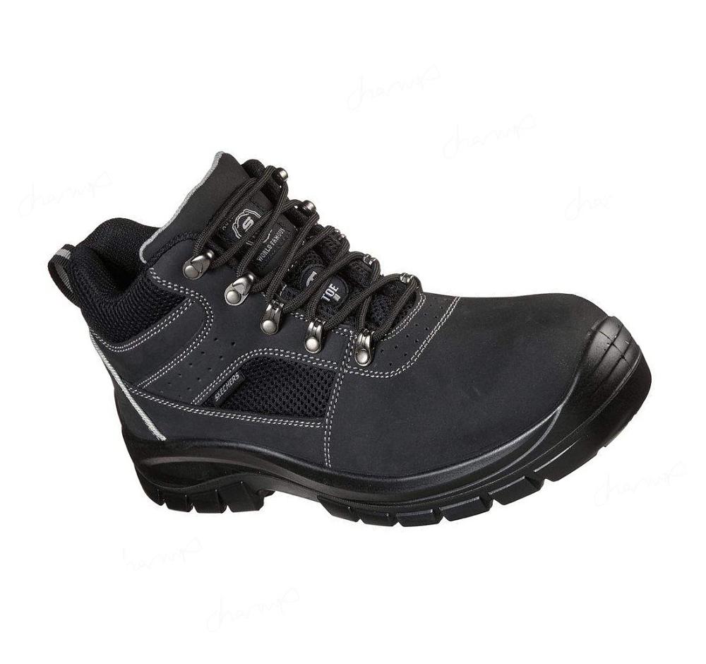 Botas Skechers Trabajo: Trophus - Letic ST Hombre Negras | A80TQ_AR