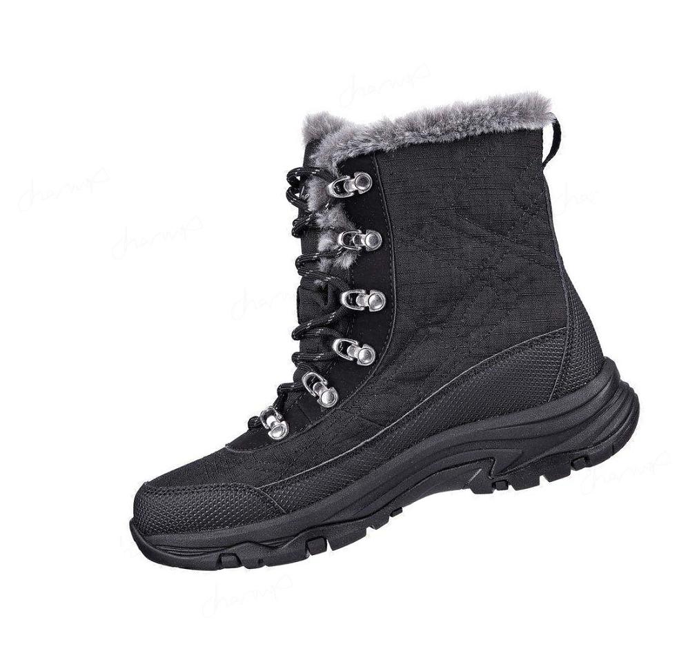 Botas Skechers Trego - Cold Blues Mujer Negras | A266W_AR