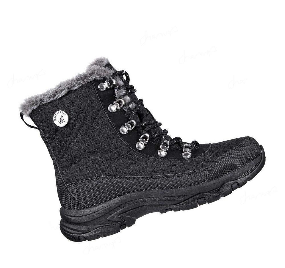 Botas Skechers Trego - Cold Blues Mujer Negras | A266W_AR