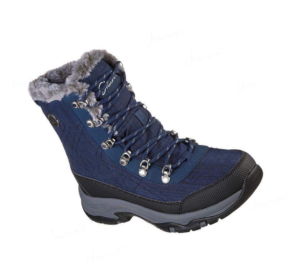 Botas Skechers Trego - Cold Blues Mujer Azul Marino | A291P_AR