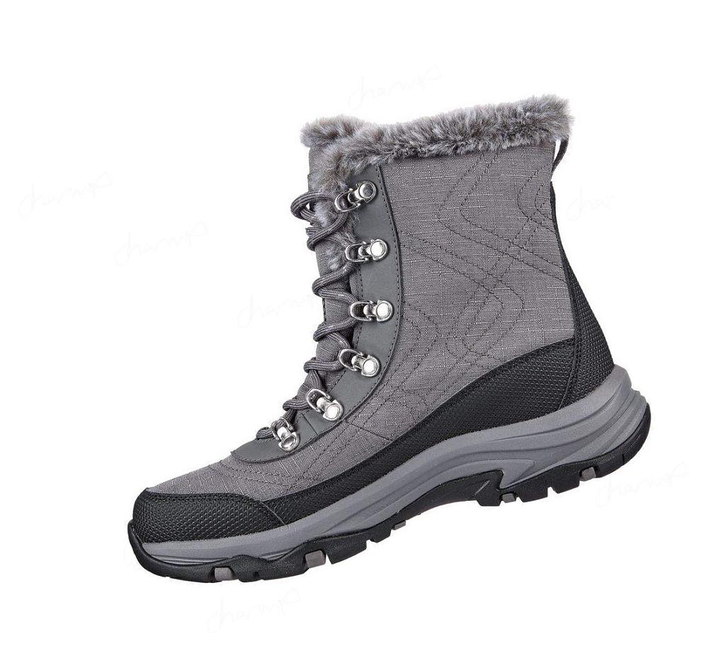 Botas Skechers Trego - Cold Blues Mujer Gris | A2TTB_AR