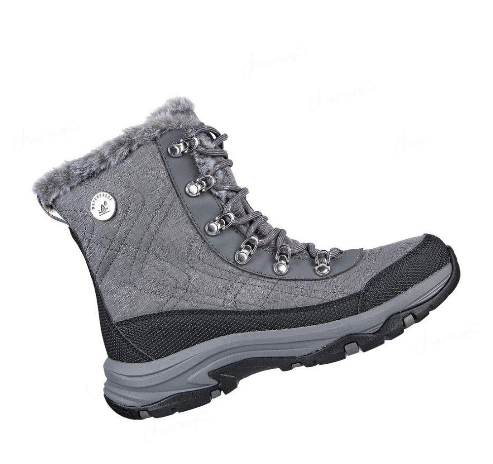 Botas Skechers Trego - Cold Blues Mujer Gris | A2TTB_AR