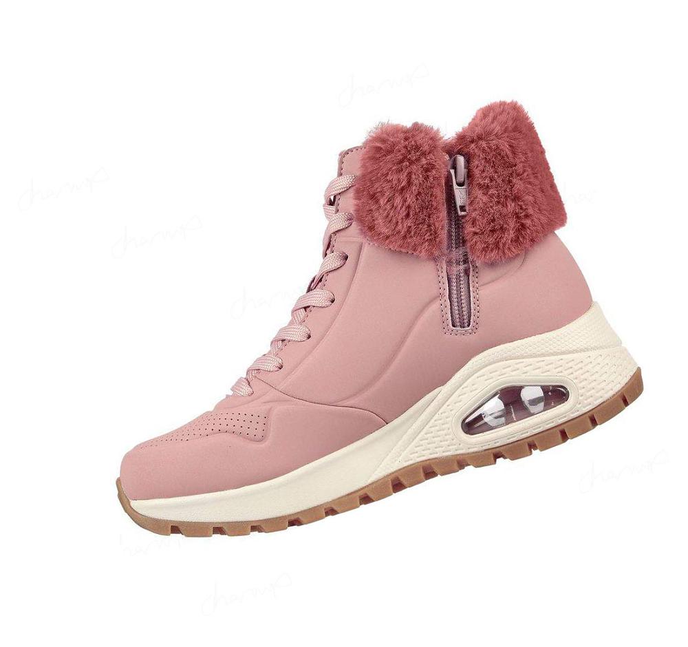 Botas Skechers Uno Rugged - Fall Air Mujer Rosas | A302L_AR