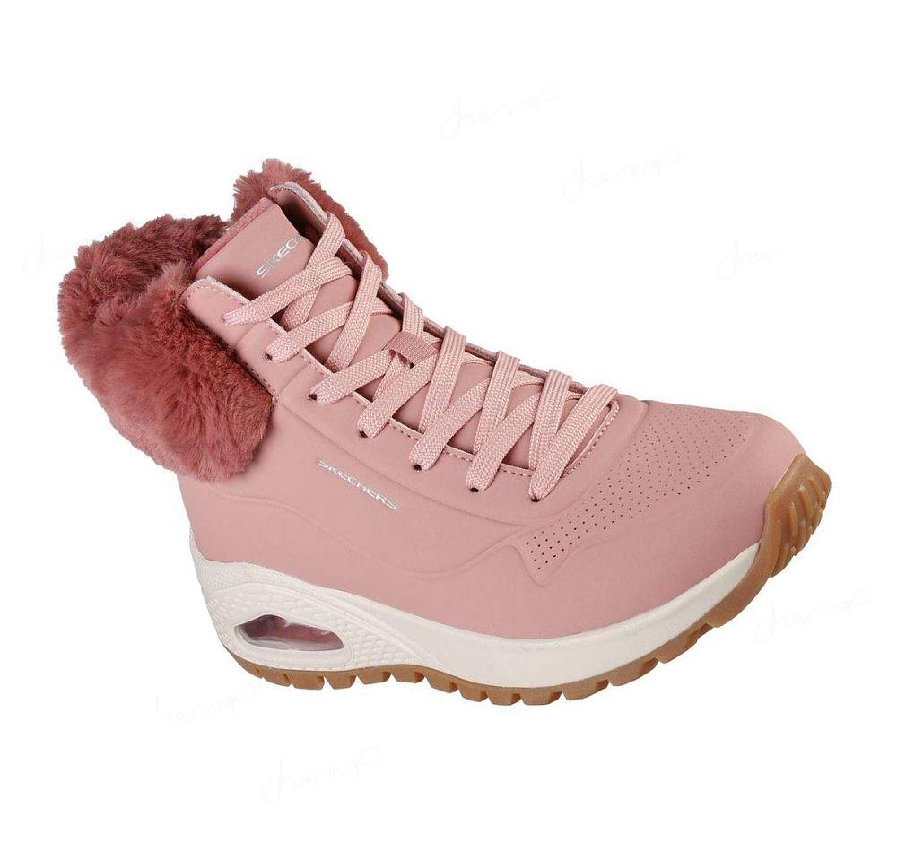 Botas Skechers Uno Rugged - Fall Air Mujer Rosas | A302L_AR