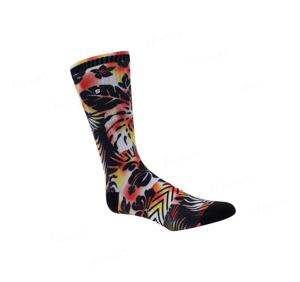 Calcetines Skechers Aloha Tie-Dye Crew - 1 Pair Hombre Multicolor | IT1AA_AR