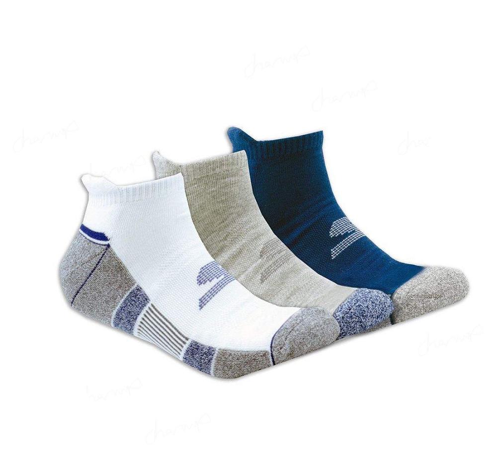 Calcetines Skechers Half Terry Low Cut - 3 Pack Hombre Blancas | I839E_AR