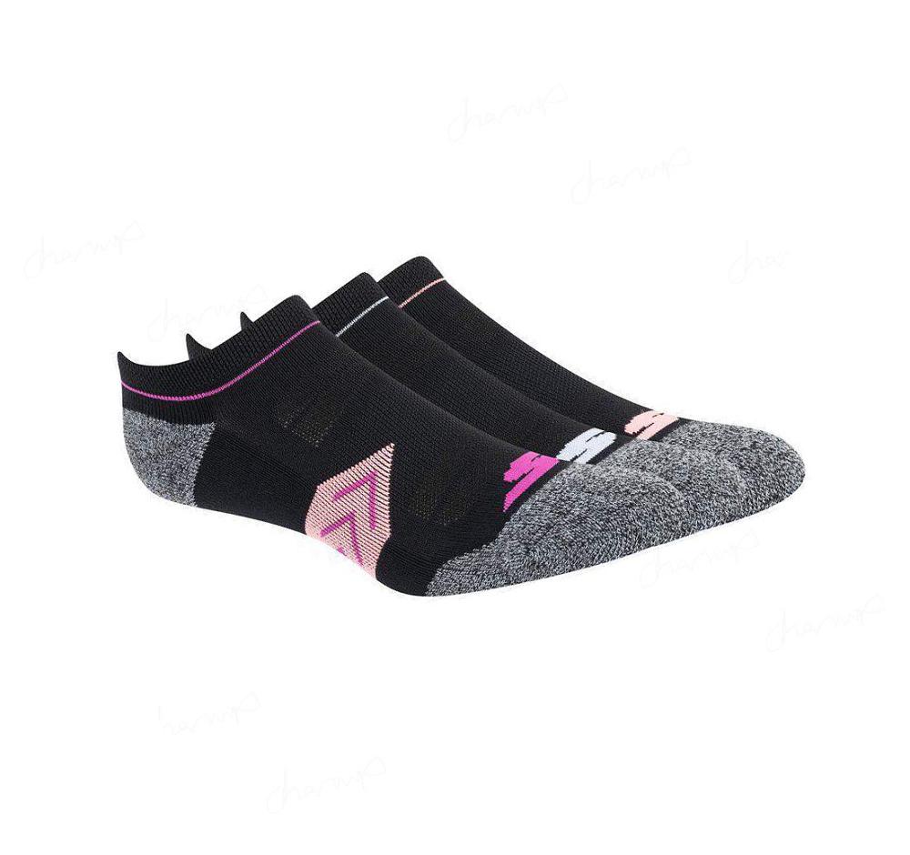 Calcetines Skechers Marled Cushion Liner - 3 Pack Mujer Negras | 32AAR_AR