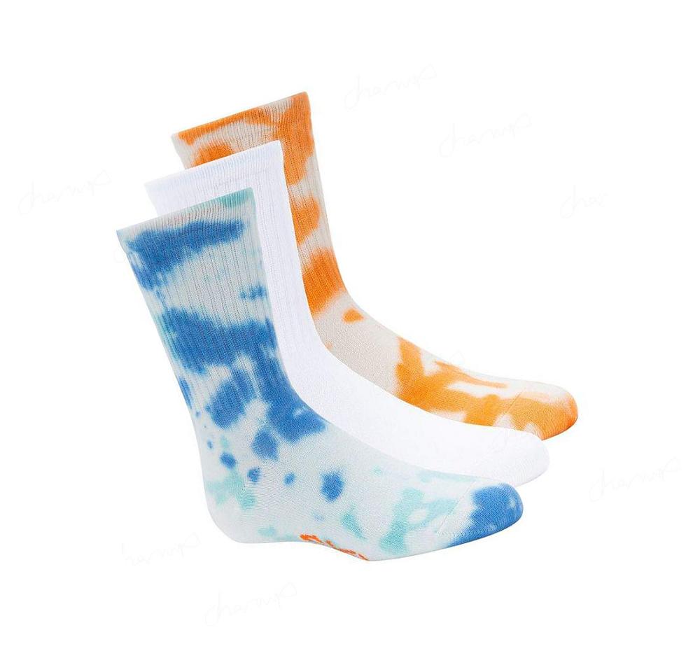 Calcetines Skechers Tie-Dye Crew - 3 Pack Niño Multicolor | T301G_AR