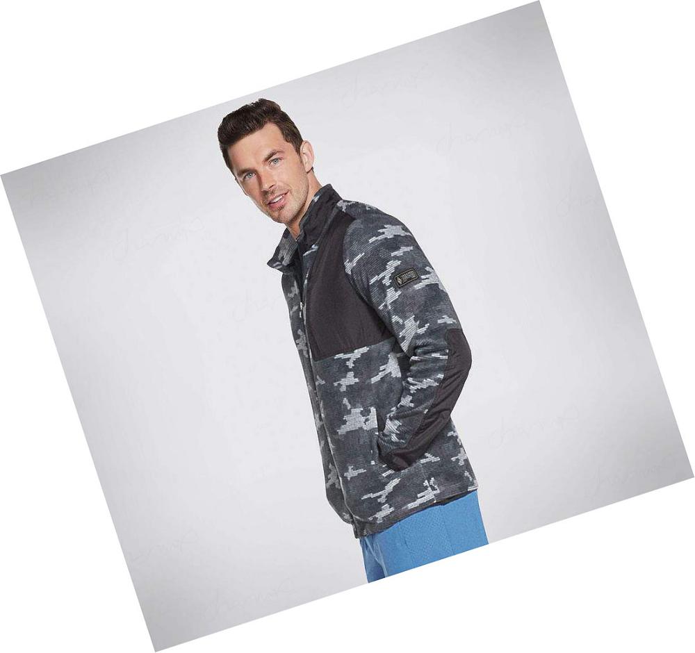 Chaquetas Skechers Apparel Boundless Recovery Hombre Gris Multicolor | AT3TA_AR